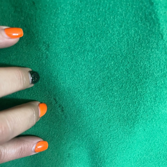 NEW Lands’End emerald green pea coat double breasted wool winter jacket size 12 - Picture 8 of 17